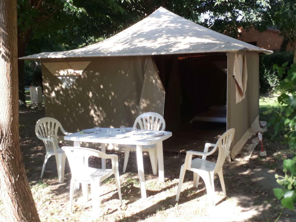 Camping Paradis Bellerive Montfrin Exterior foto